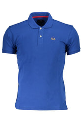 La Martina Slim Fit Embroidered Polo with Contrast Details - L - Polos
