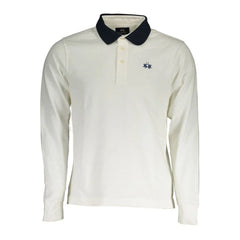 La Martina White Cotton Men Polo Shirt - XL - Polos