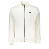 La Martina White Cotton Men Sweater