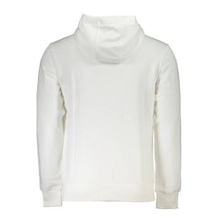 La Martina White Cotton Men Sweater - XL - Hoodies