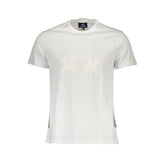 La Martina White Cotton Men T-Shirt - T-Shirts