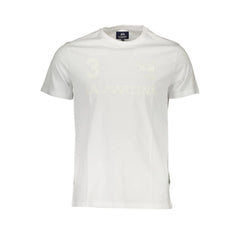 La Martina White Cotton Men T-Shirt - T-Shirts
