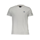 La Martina White Cotton Men T-Shirt - XL - T-Shirts