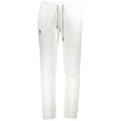 La Martina White Cotton Pant - Joggers