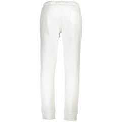 La Martina White Cotton Pant - Joggers