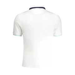 La Martina White Cotton Polo Shirt - Polos