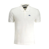 La Martina White Cotton Polo Shirt - Polos