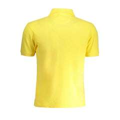 La Martina Yellow Cotton Polo Shirt - S - Polos
