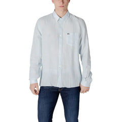 Lacoste Blue Linen Shirt