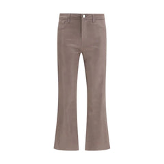 L’Agence Beige Cotton Casual Pants