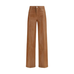 L’Agence Beige Cotton High-Waisted Jean - 27