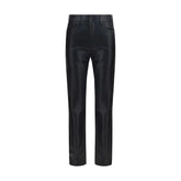 L’Agence Black Leather Pants - W24
