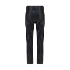 L’Agence Black Leather Pants - W24