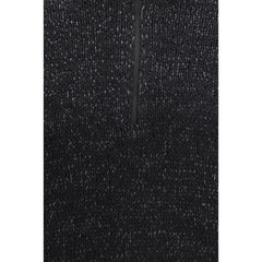 LAMINAR Black Cotton Sweatshirt