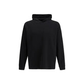 LAMINAR Black Cotton Sweatshirt