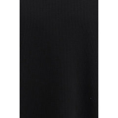 LAMINAR Black Cotton Sweatshirt