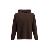 LAMINAR Brown Cotton Sweatshirt