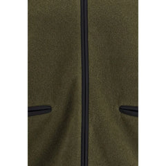 LAMINAR Green Polyester Hoodie