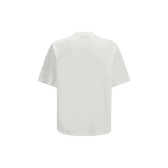LAMINAR Vit Bomull T-Shirt