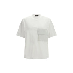 LAMINAR Vit Bomullst-shirt
