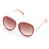 Lancaster Red Metal Sunglasses