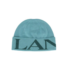 Lanvin Bicolor Virgin Wool Beanie - UNI