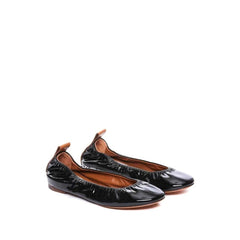 Lanvin Black Calfskin Ballet Flats - EU37/US7