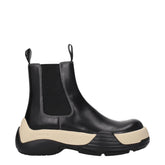 Lanvin Black Leather Ankle Boots - EU40/US7