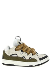 Lanvin Multicolor Calf Leather Bos Taurus Chunky Sneakers - EU 41 | US 8