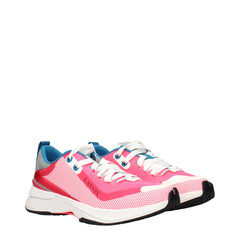 Sneakers Desportivas de Tecido Rosa Lanvin - EU40/US7