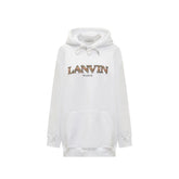 Lanvin White Cotton Sweatshirt - S