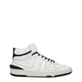 Lanvin White Leather High Tops - EU40/US7