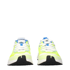 Lanvin Yellow Fabric Athletic Sneakers - EU40/US7
