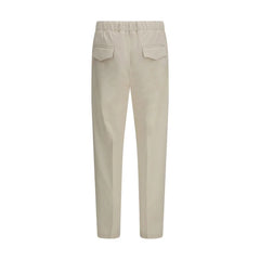Lardini Beige Cotton Casual Pants