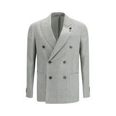 Lardini Bicolor Wool Blazer