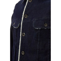 Lardini Blue Cotton Jackets & Coat - IT52 | XL - Trucker Jackets