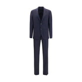 Lardini Blue Wool Oves Aries Two-Piece Suit