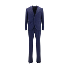 Lardini Blue Wool Oves Aries Two-Piece Suit - IT50 | L
