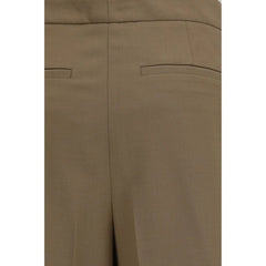 Lardini Brown Wool Oves Aries Casual Pants