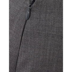 Lardini Chic Gray Wool Pencil Skirt - IT40|S - Skirts