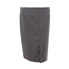 Lardini Chic Gray Wool Pencil Skirt - IT40|S - Skirts
