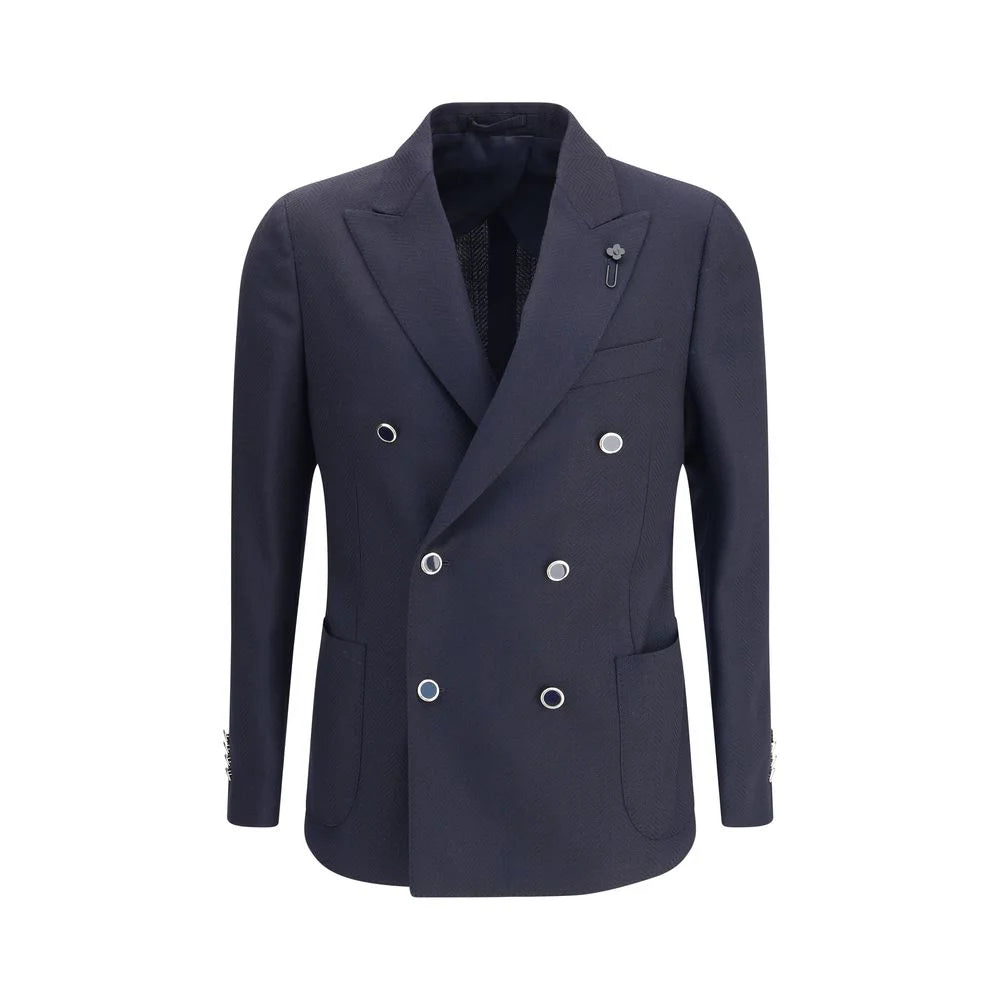 Lardini Double-breasted Blazer - Sport Jackets