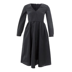 Lardini Elegant Black Polyester Dress - IT40|S - Dresses