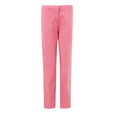 Lardini Elegant Cotton Pink Trousers for Sophisticated Style - IT42|M - Trousers