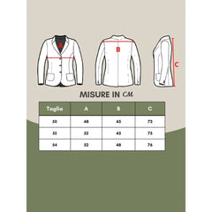 Lardini Elegant Multicolor Linen Jacket - IT52 | XL - Sport Jackets