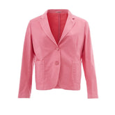 Lardini Elegant Pink Cotton Jacket for Her - Coats & Jackets