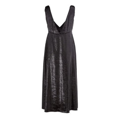 Lardini Elegant Polyester Black Dress - IT40|S - Dresses