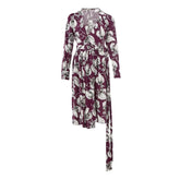 Lardini Elegant Purple Viscose Dress - IT40|S - Dresses