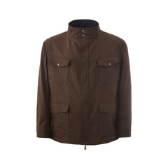 Lardini Elegant Wool Blue Jacket for Men - Coats & Jackets