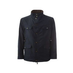 Lardini Elegant Wool Blue Jacket for Men - Coats & Jackets